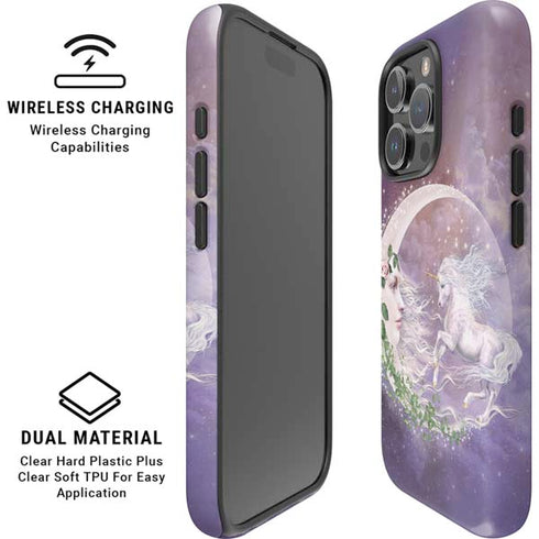 Moon Unicorn by Laurie Prindle iPhone 16 Pro Magsafe Impact Case